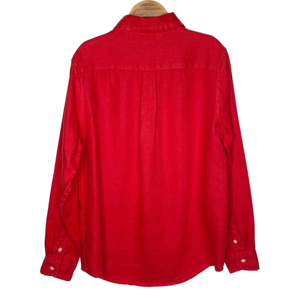 Janie and Jack Long Sleeve Button Down Shirt - Picture 2 of 8